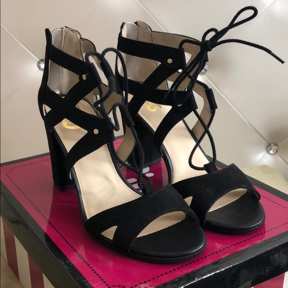 Black heels